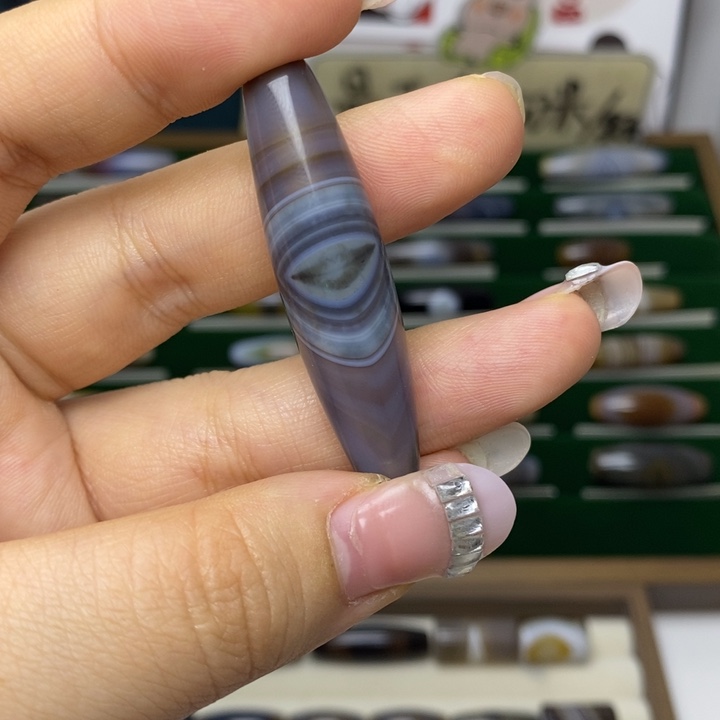 玛瑙/玉髓合金颈饰