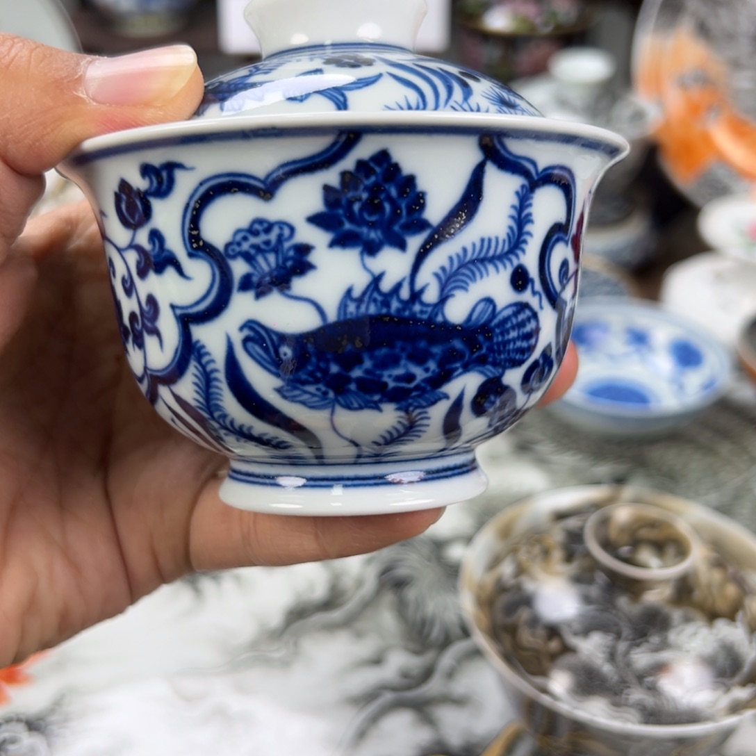假***、景德镇手工手绘陶瓷