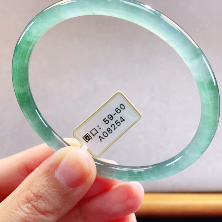 翡翠未镶嵌手镯天然翡翠手镯34