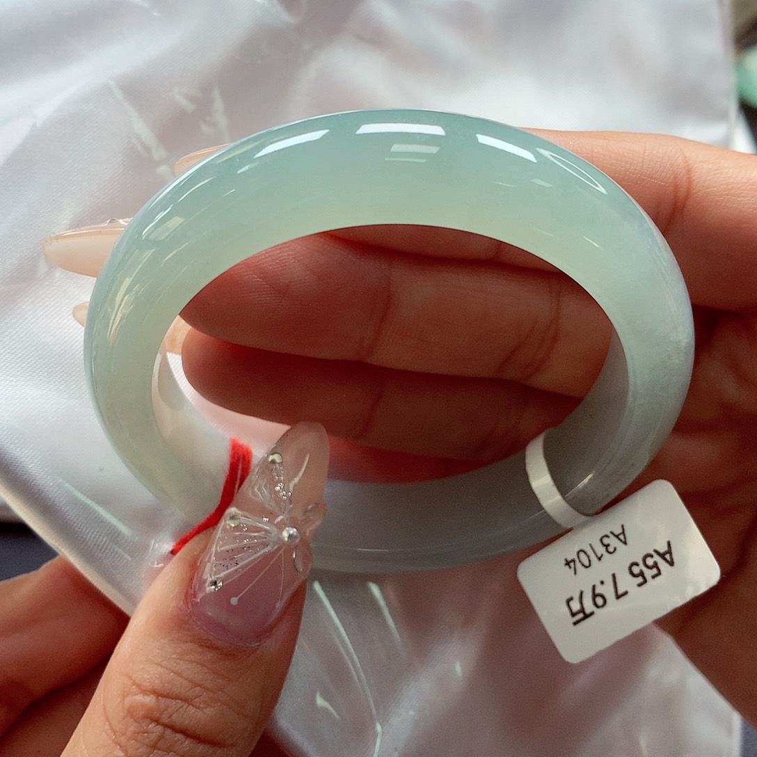 翡翠手镯未镶嵌（47号）66