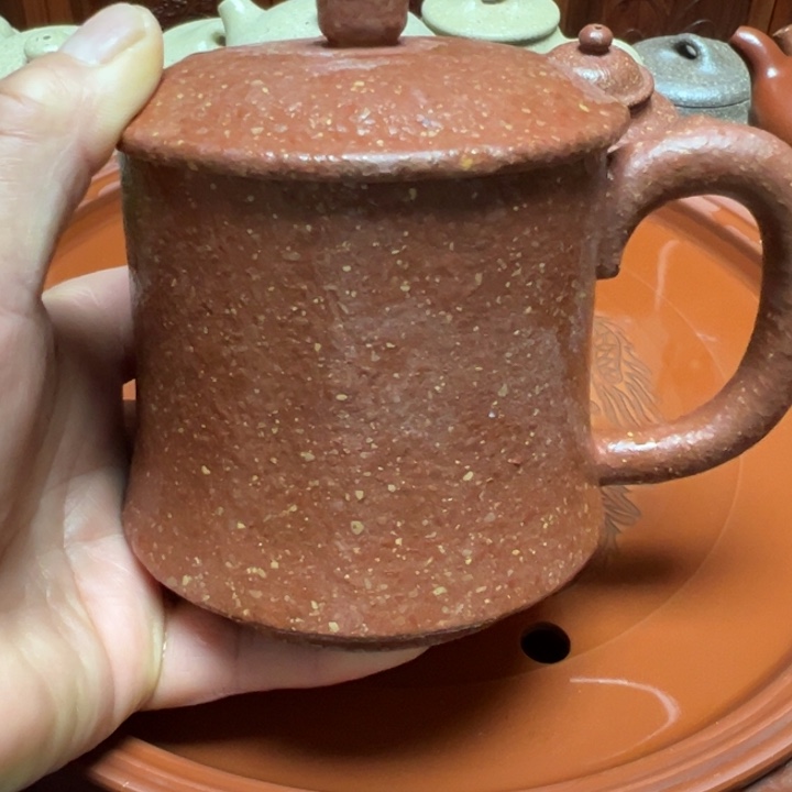 紫砂茶壶老*太宜兴原矿龙血砂