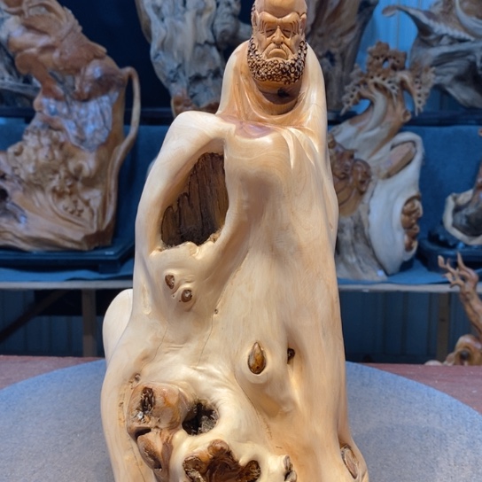 柏木（崖柏）根雕摆件