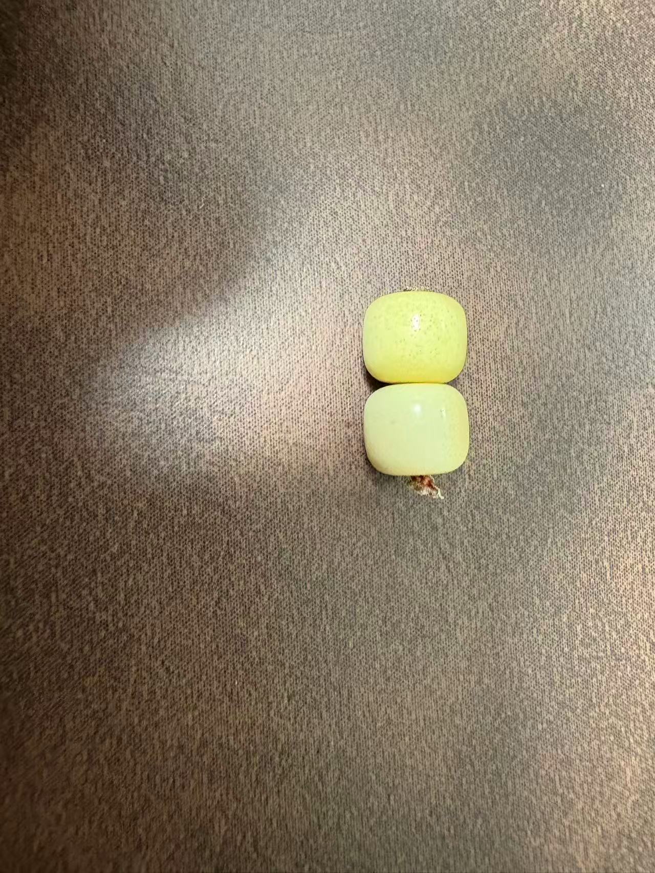 老型对珠可做腰珠文玩