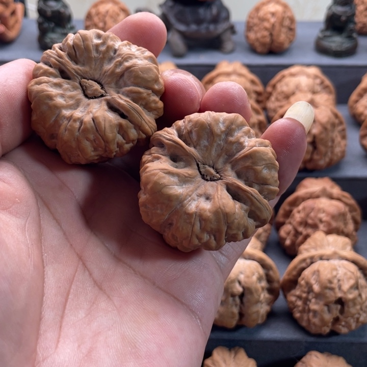 文玩核桃吊坠明*蛤蟆43