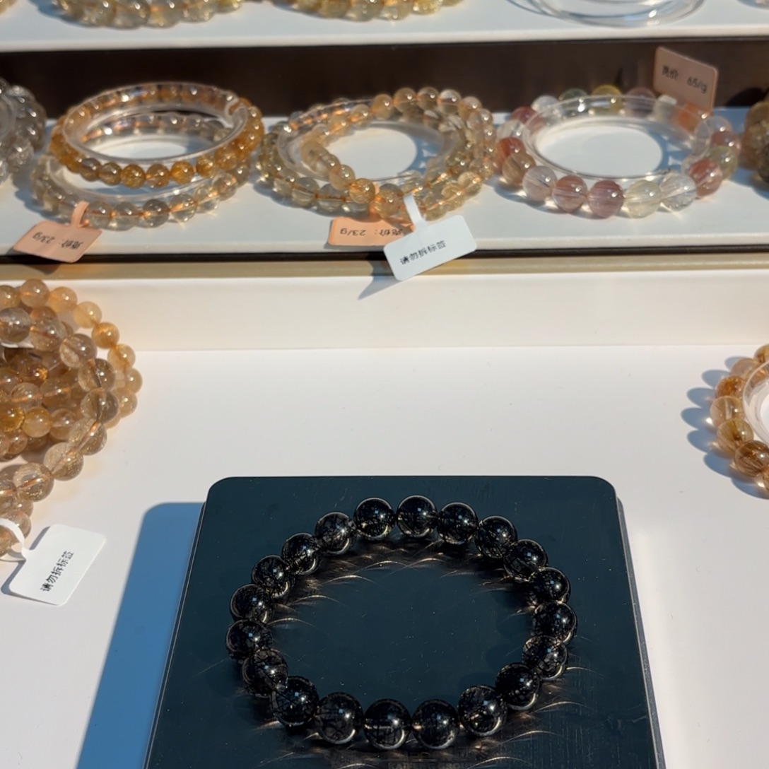 天然黑发 10mm。克重26.05