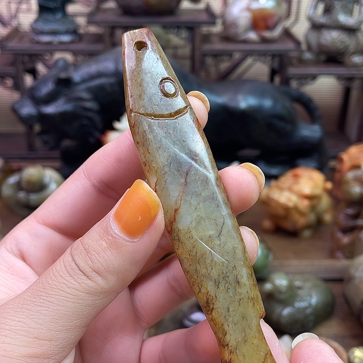 和田玉（糖玉）未镶嵌挂件