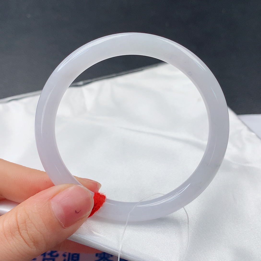 翡翠手镯未镶嵌0056圆55.7