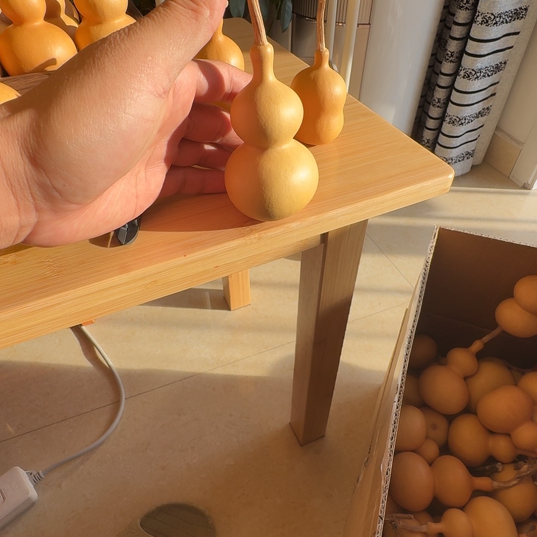 山***兄恭喜发财纯天然葫芦