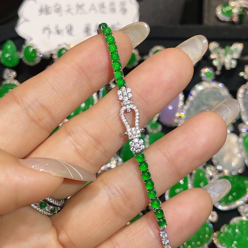 【闪购商品】未镶嵌手链翡翠天然翡翠
