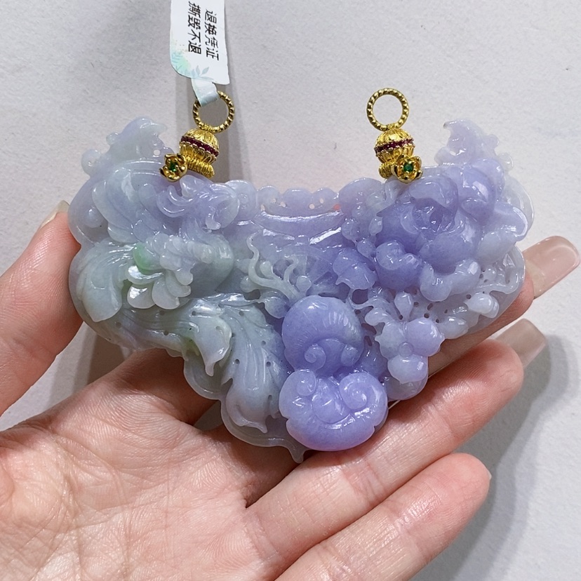 【闪购商品】翡翠未镶嵌颈饰