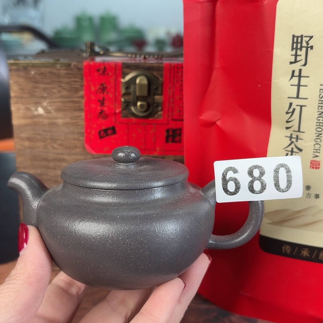 龙泉云间青瓷小米茶器
