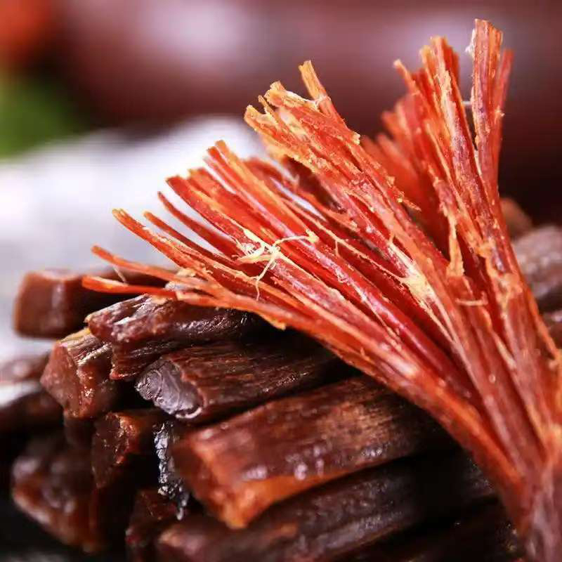 遇见塔拉风干牛肉干七成干多种口味散装称重独立包装开袋即食