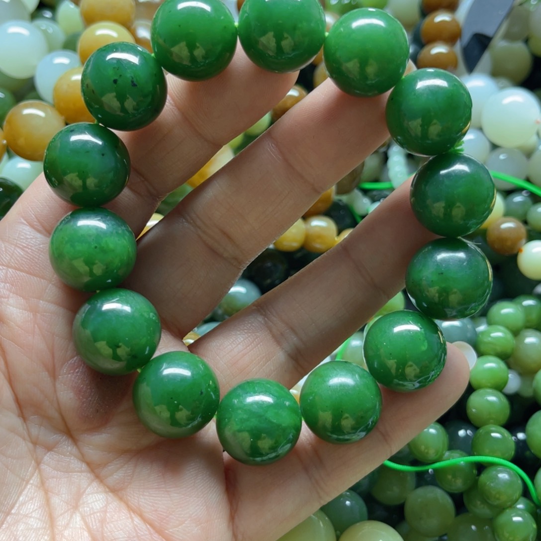 和田玉手链未镶嵌