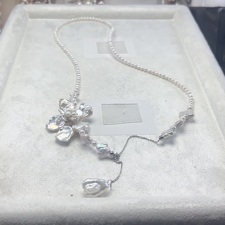 淡水珍珠项链未镶嵌【纯恬】