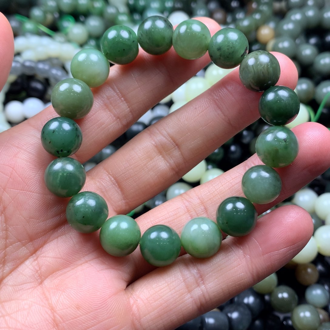 和田玉手链未镶嵌