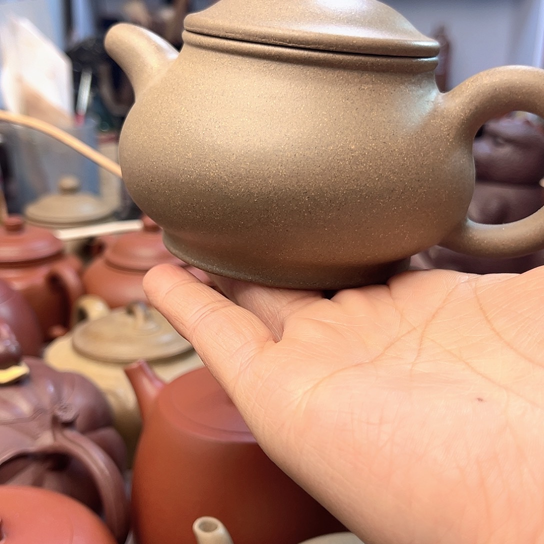 茶壶紫砂全手工制作