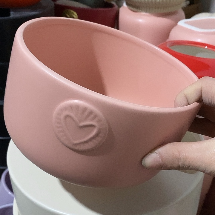 摆件陶陶盆有孔 瑕疵介意勿拍