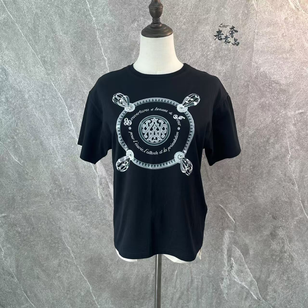 99新 Hermes/爱马仕 海囤Q/爱马仕短袖/34码/gu88354