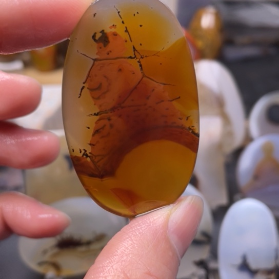 玛瑙/玉髓吊坠(不含链)未镶嵌