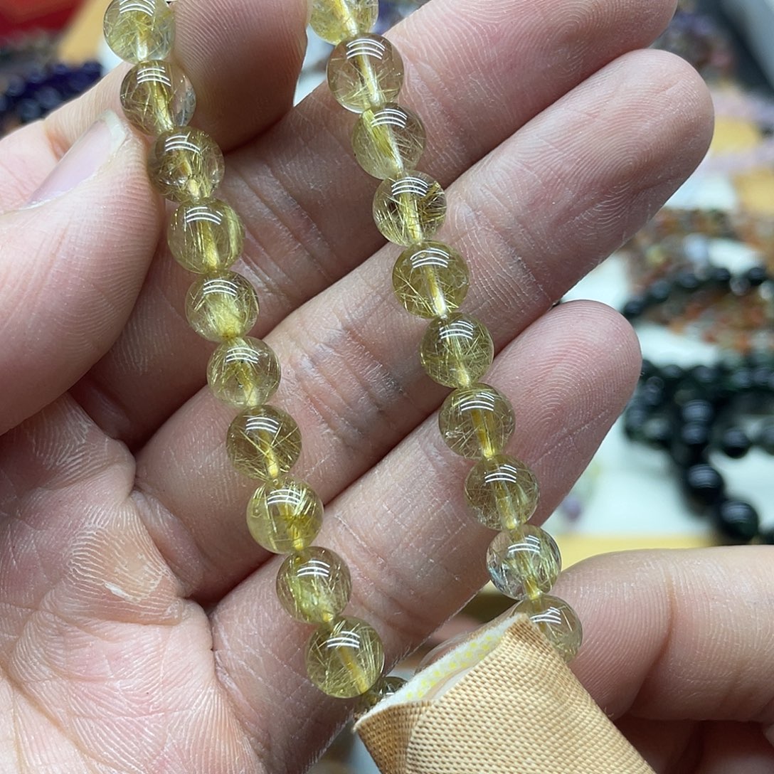 水晶未镶嵌手链天然