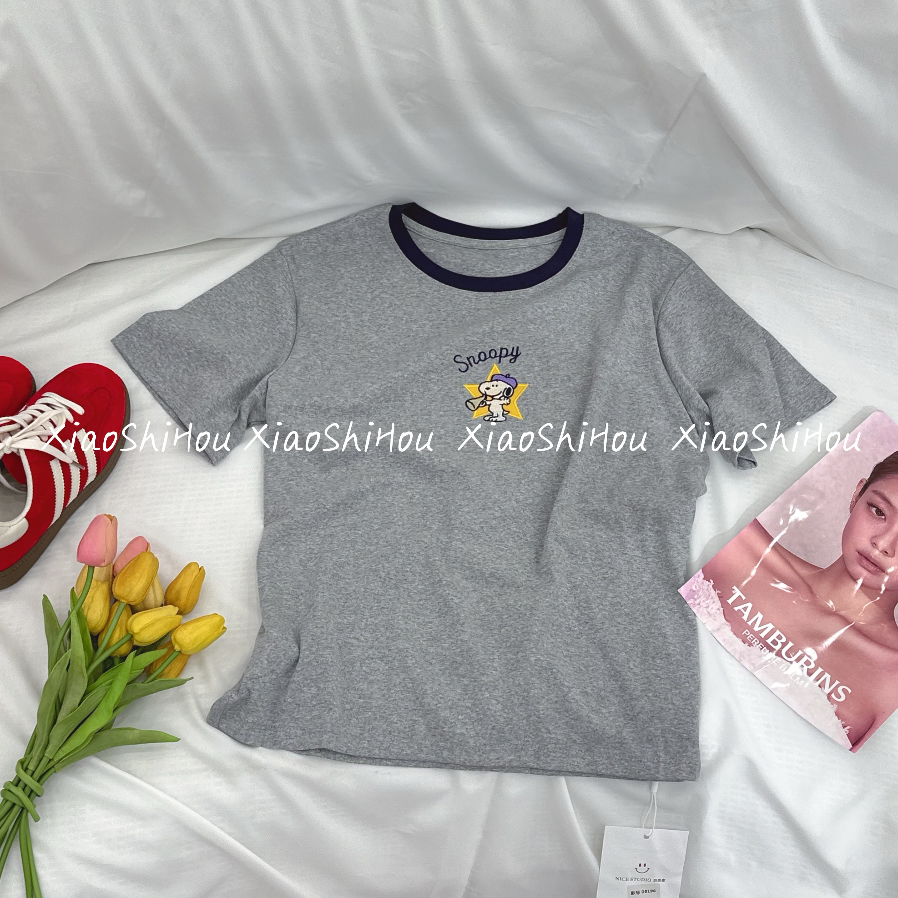 小时候女装店（no退no换）五角星史努比T恤08196