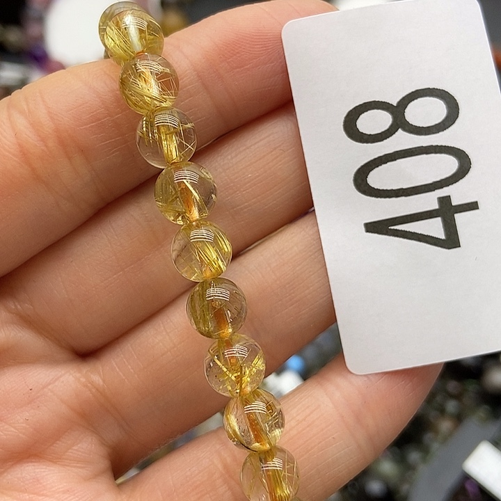 水晶手链未镶嵌手串