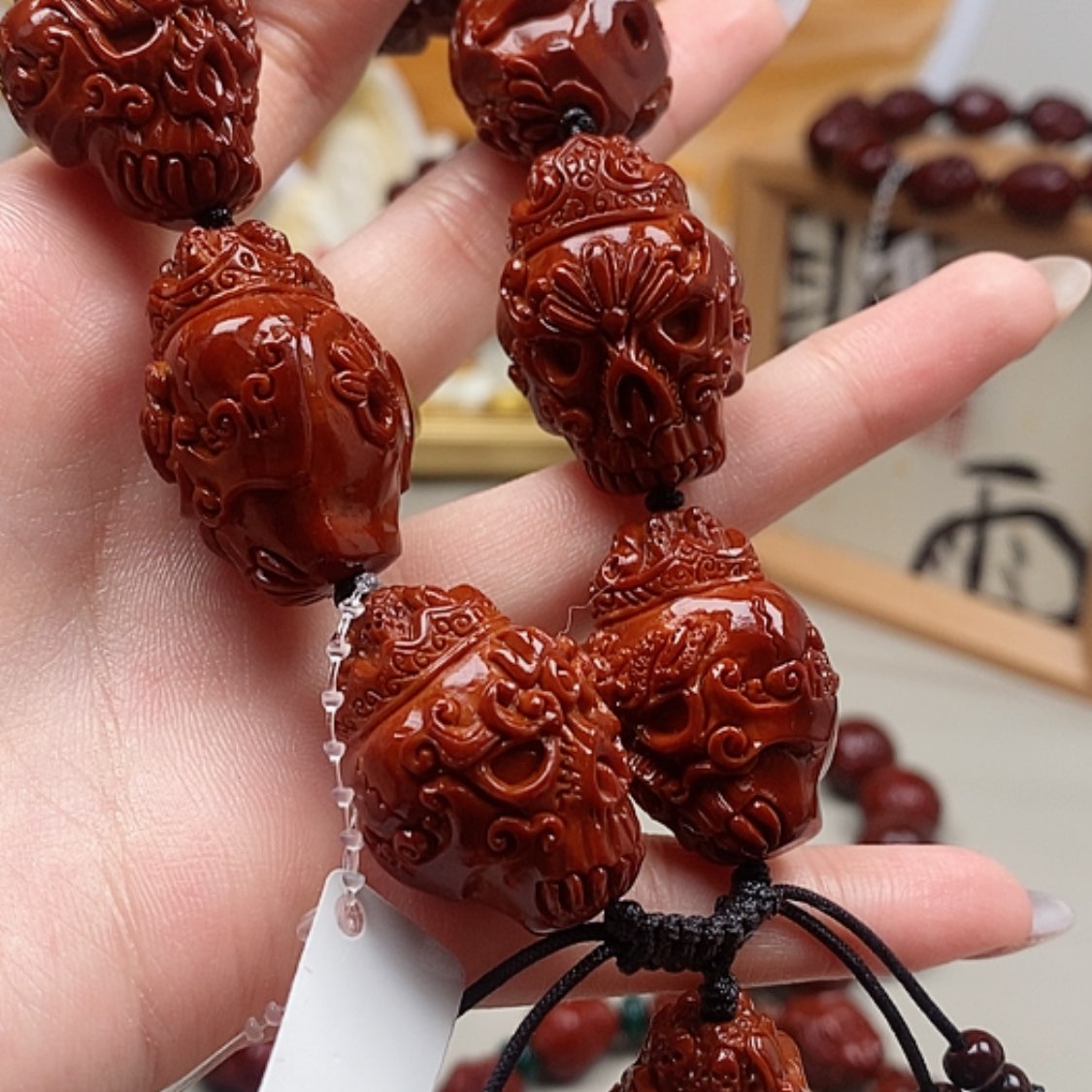 【闪购商品】橄榄核吊坠橄榄。