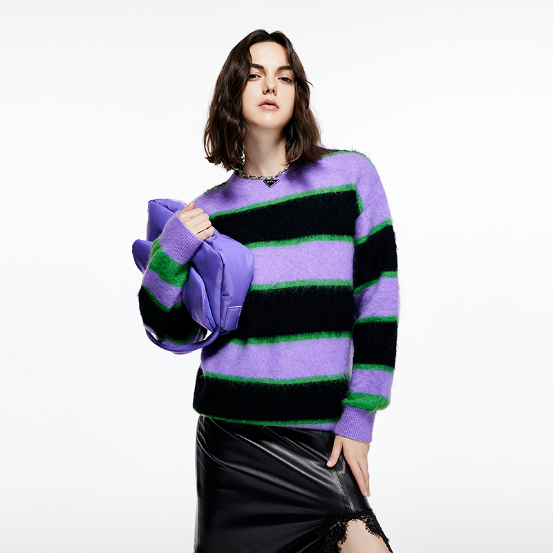 【初衣专属】COLOVE毛针织衫234Q084