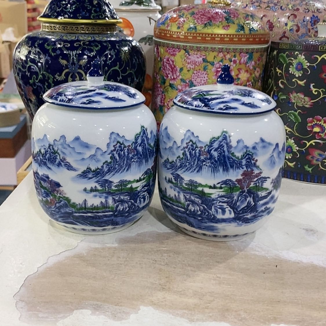 【闪购商品】罐茶叶罐陶瓷茶叶罐