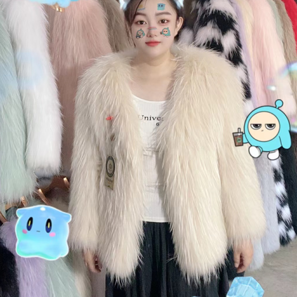 晴晴家编织60款短外套80-135斤