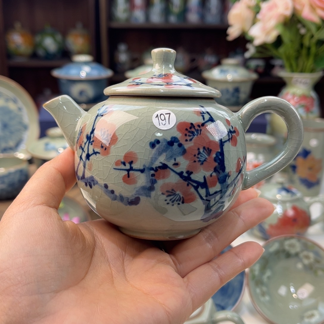 瓷片景德镇手工手绘陶瓷茶具