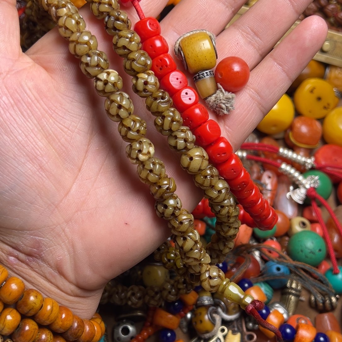 吊坠星月菩提念珠