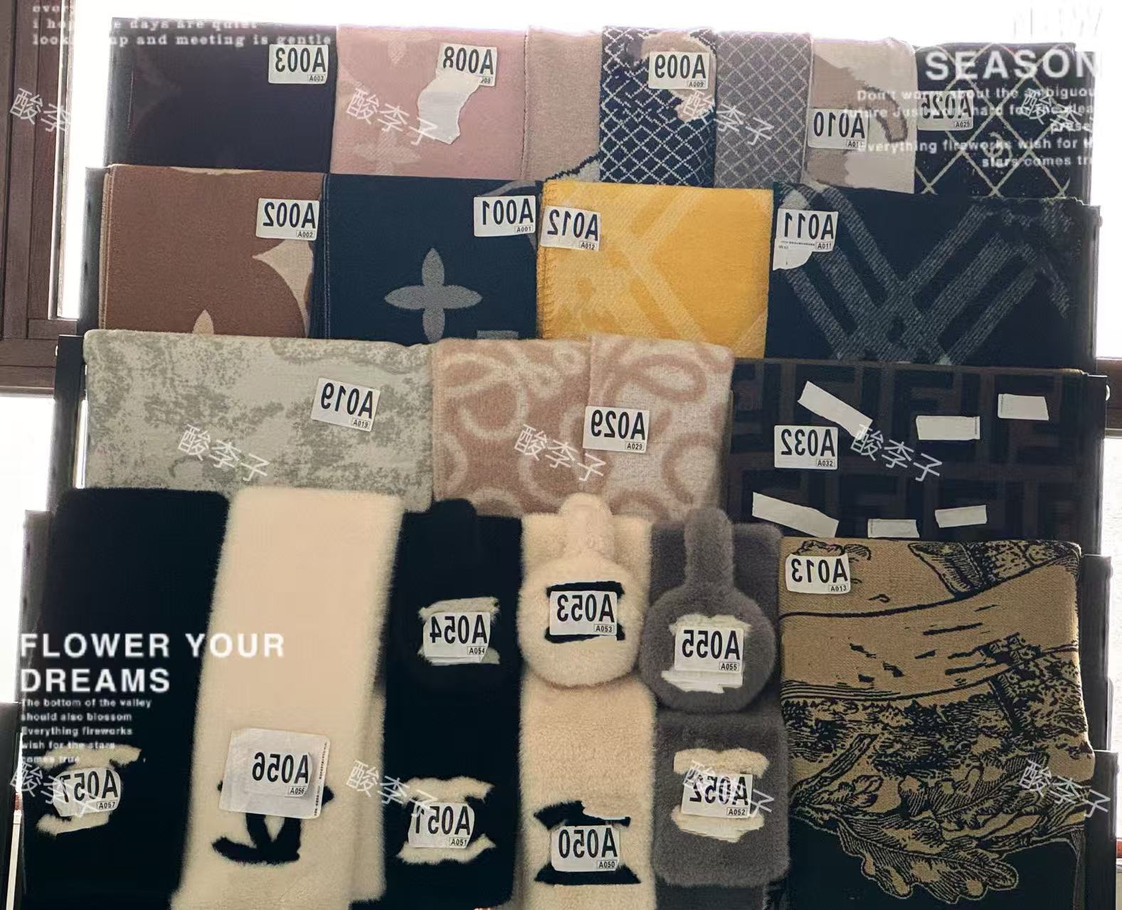 【外贸原单】轻奢原单羊绒围巾