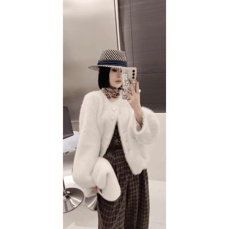 2026年秋冬新款韩系慵懒风棉服时尚潮流宽松百搭高级感保暖外套女