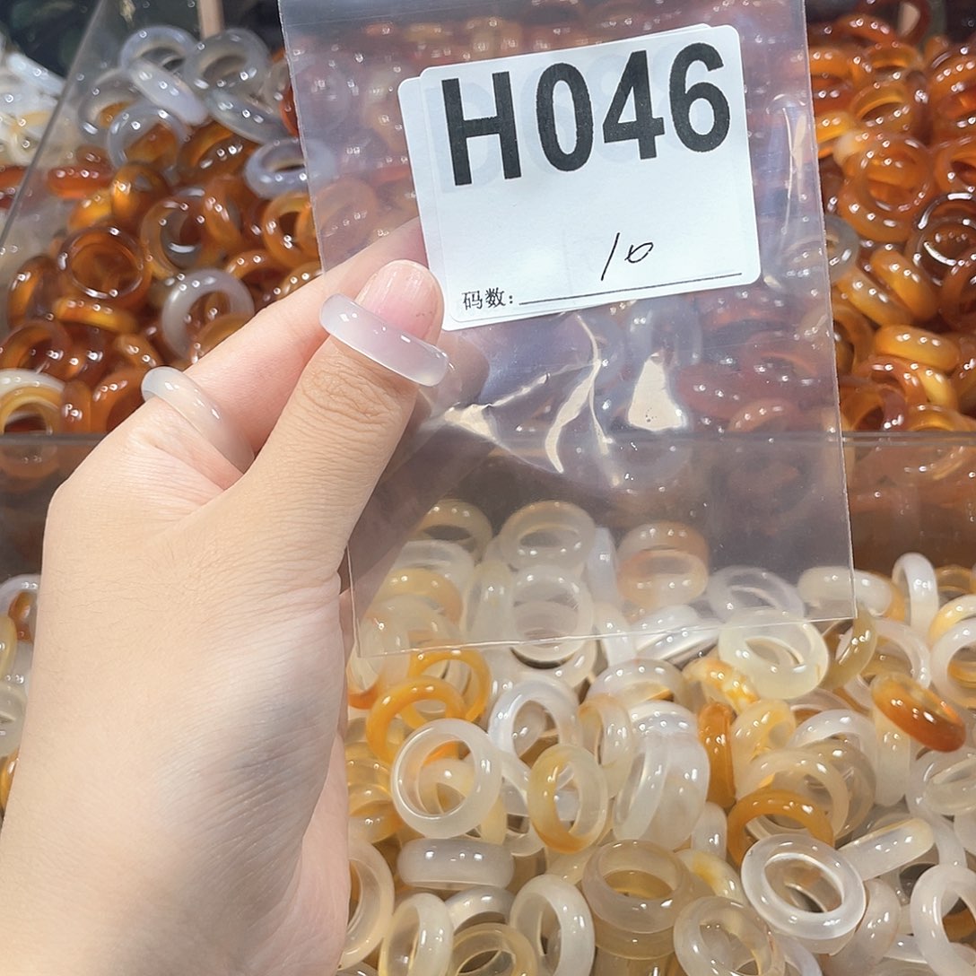 未镶嵌戒指玛瑙/玉髓046