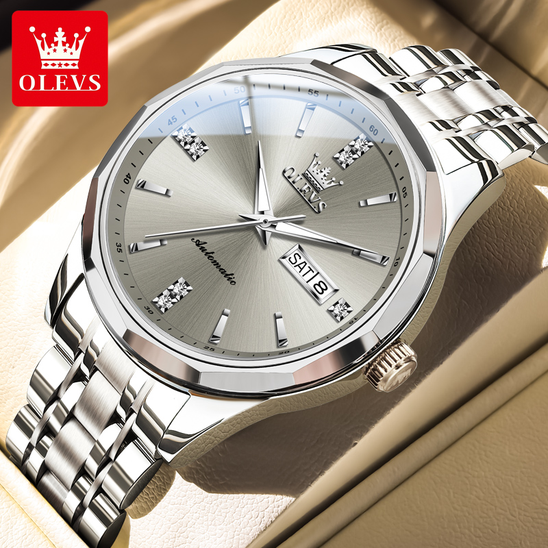 《瑞士认证品牌》《进口机芯》《全自动机械表》男士商务休闲腕表