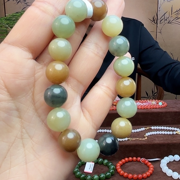 和田玉手链未镶嵌