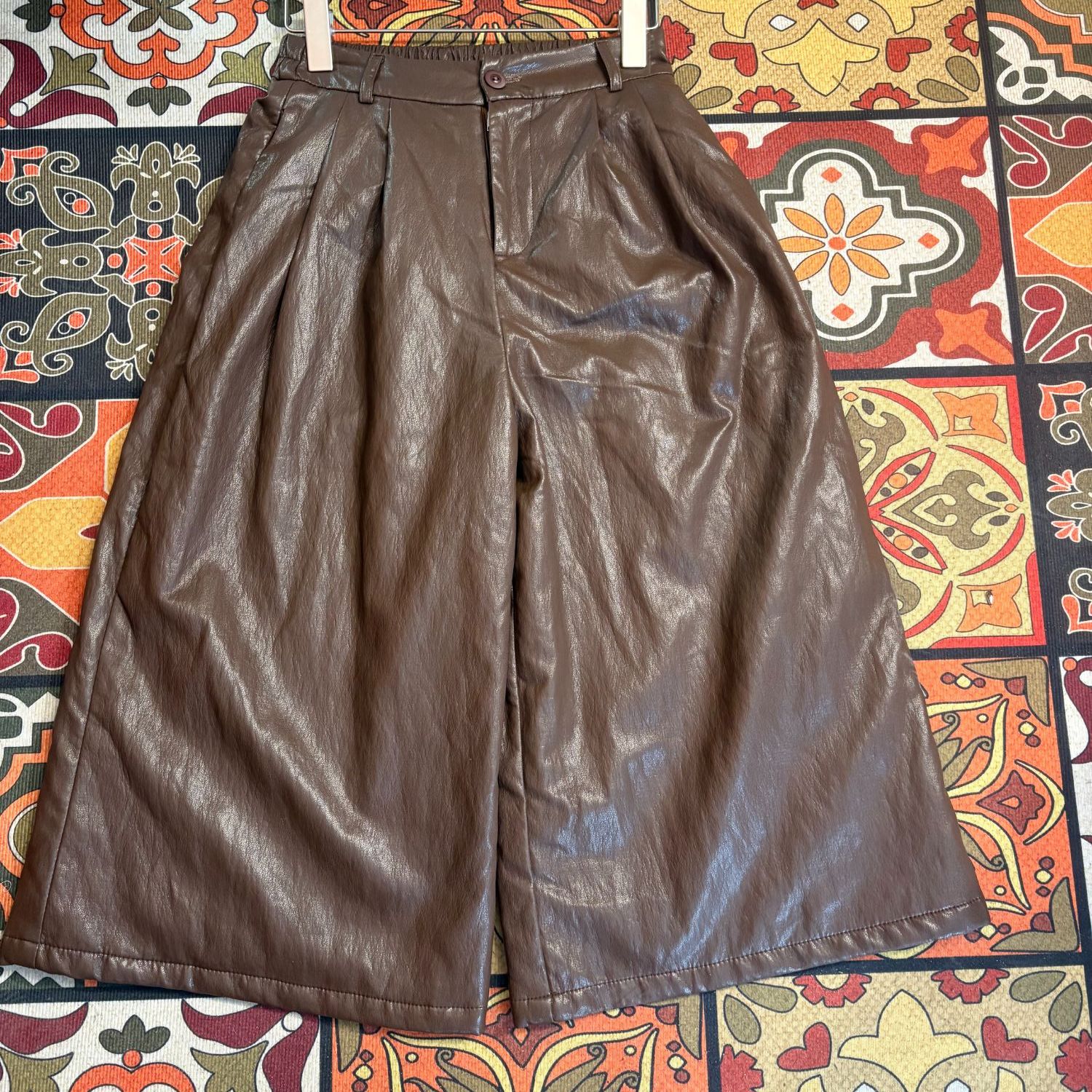 恋冬加棉加厚保暖八分裤女装