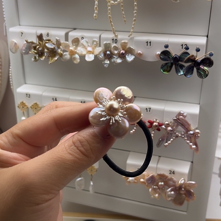 未镶嵌淡水珍珠发饰