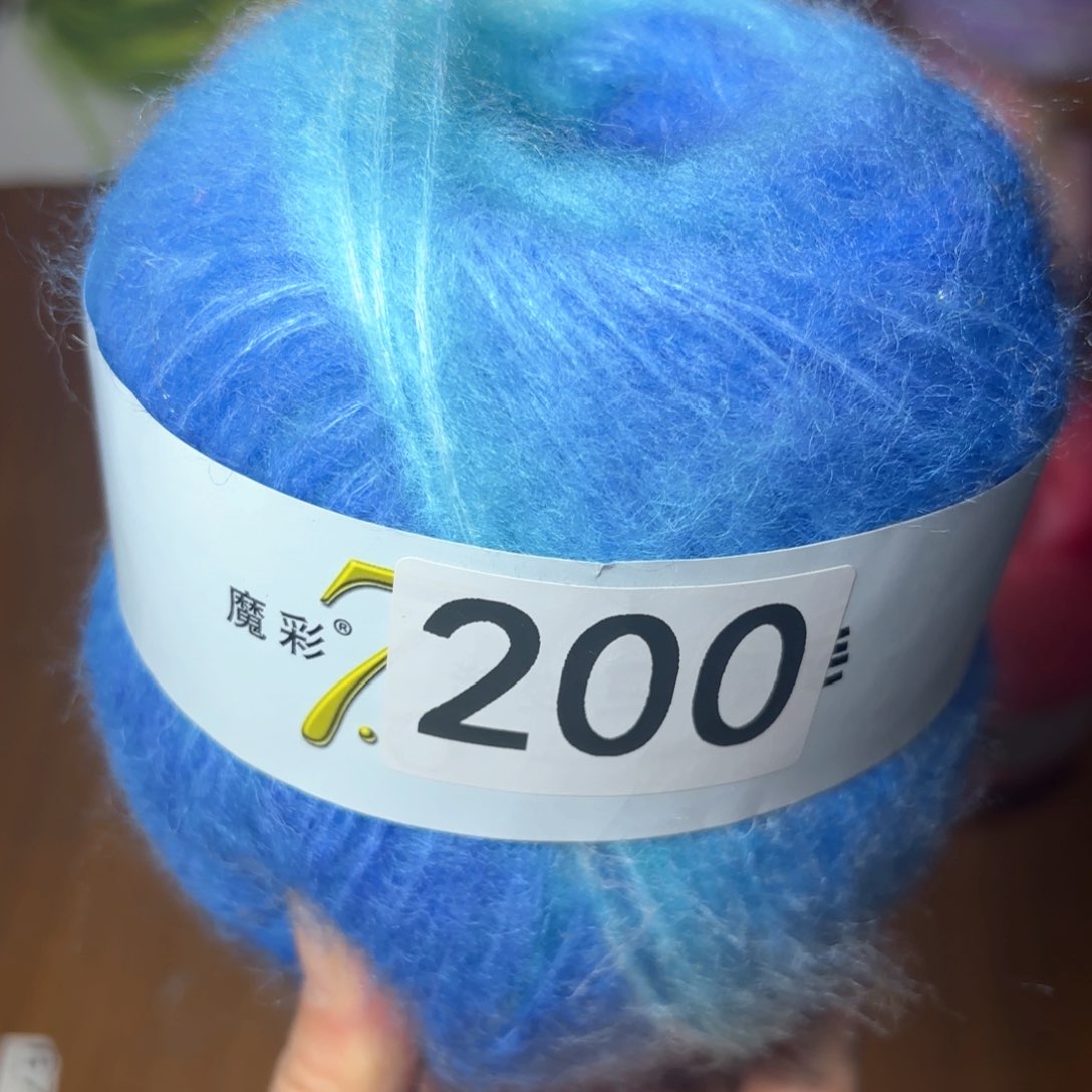 织绣200号碧海蓝天一团