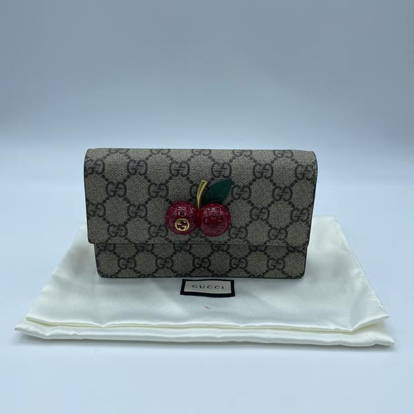 95新 GUCCI/古驰 古驰Gucci樱桃斜挎包/3736 9439