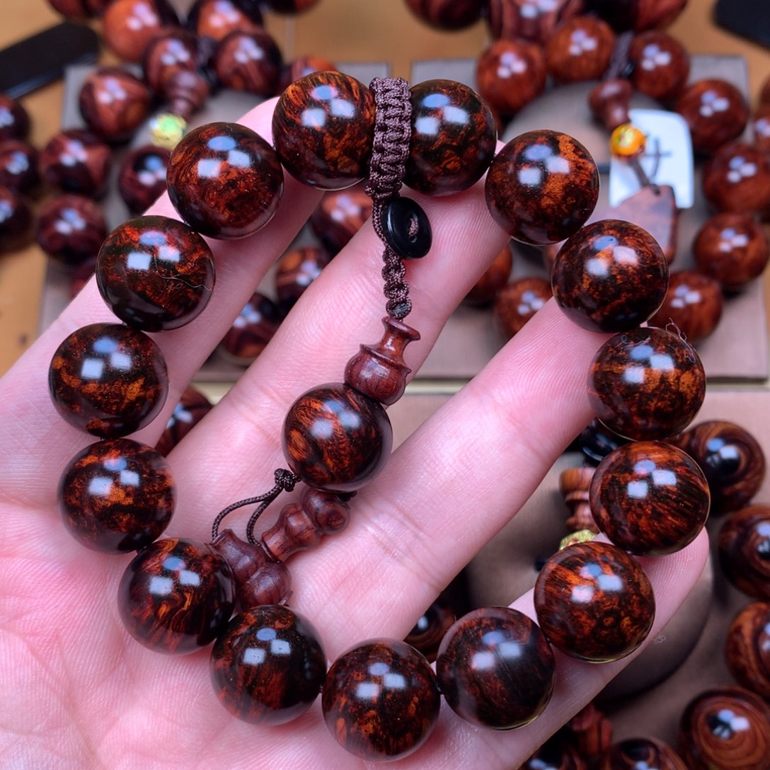 黄花梨/降香黄檀黄花梨手串1.5