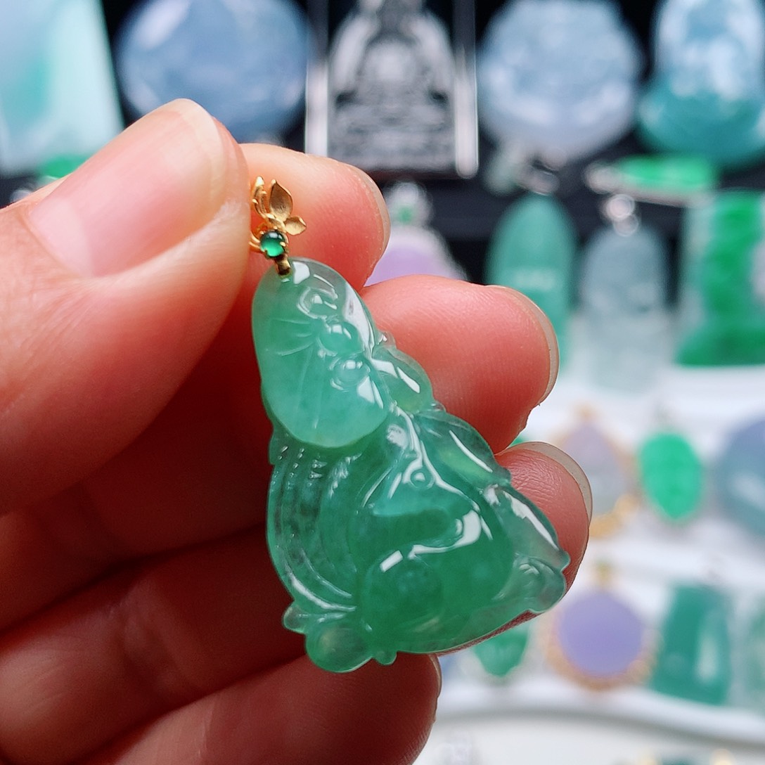 翡翠颈饰未镶嵌福利品