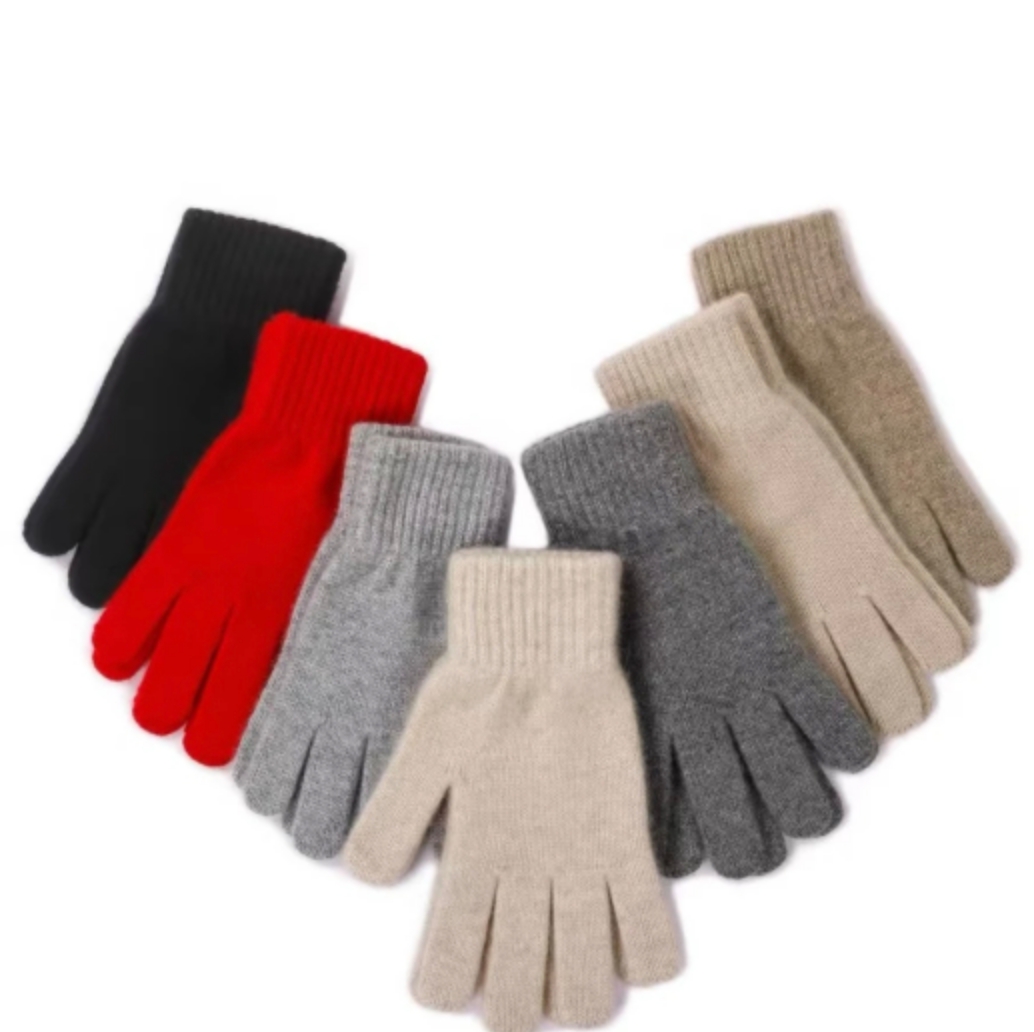 秋冬保暖羊绒手套