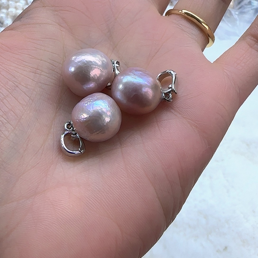 未镶嵌项链定制7淡水珍珠