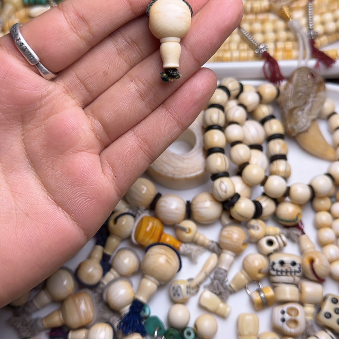 肥***C菩提籽类藏传老高级白三通