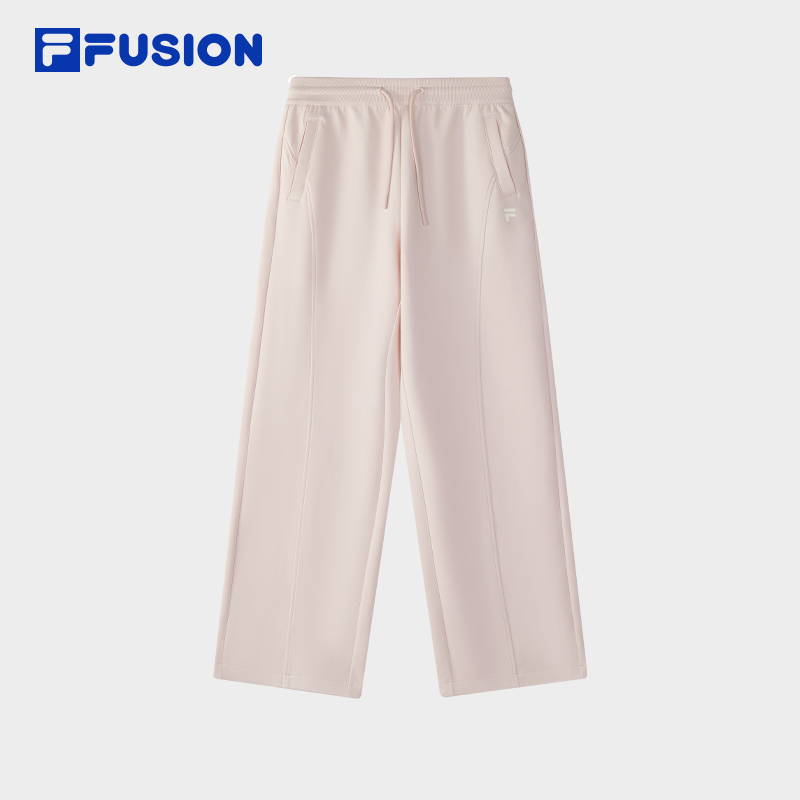 【早秋流光风】FILA七夕斐乐针织女25秋休闲宽松直筒裤T11W545607F