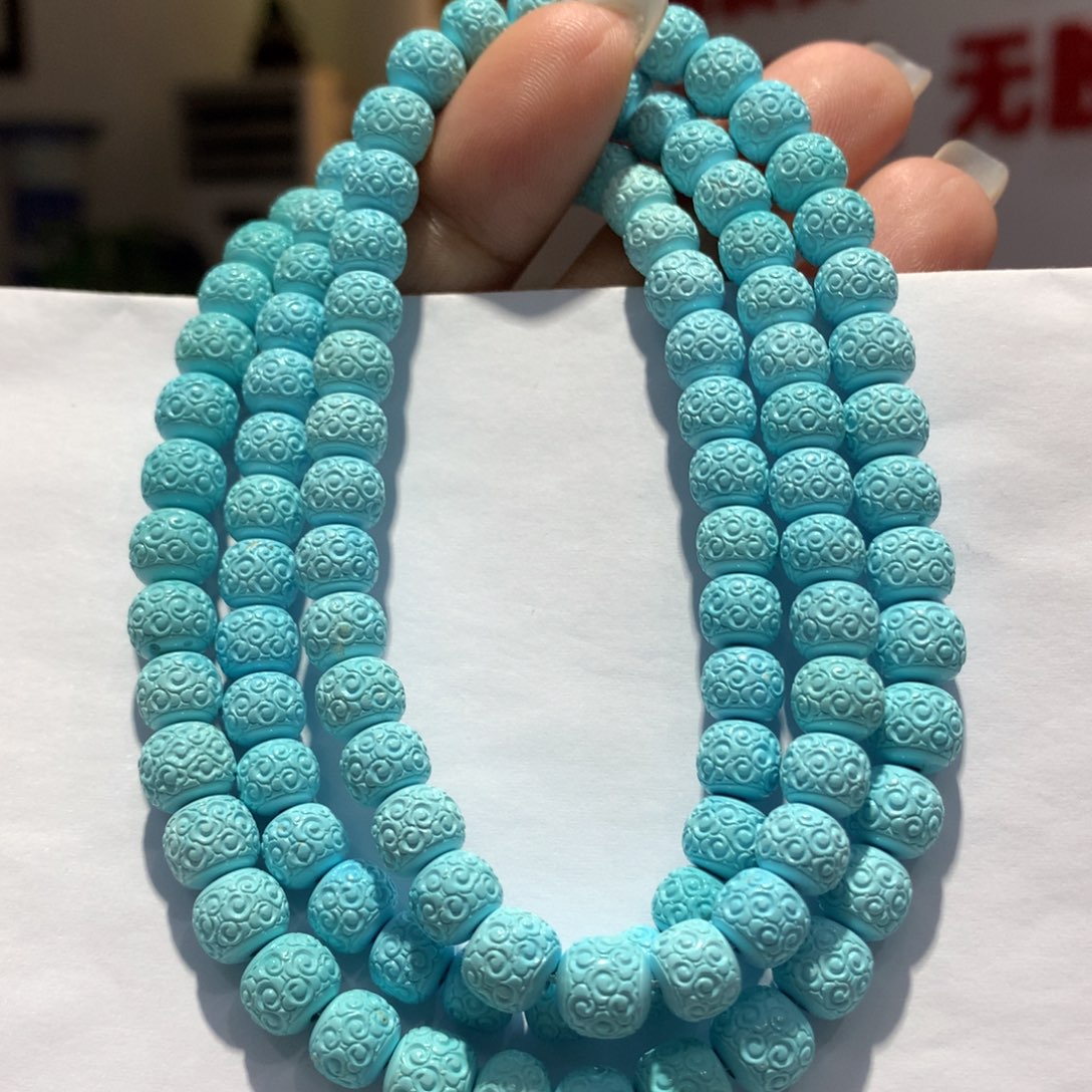 未镶嵌绿松石长链碎***记