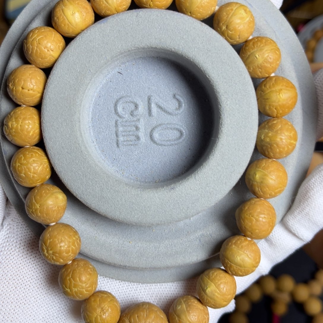 菩提尼泊尔凤眼菩提手串25年新籽