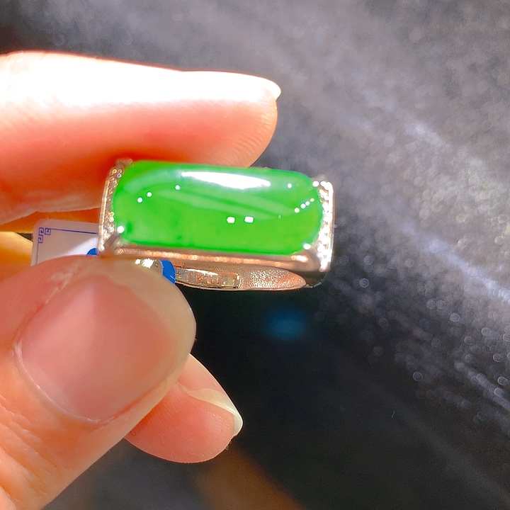 【闪购商品】翡翠颈饰银S925镶嵌翡翠